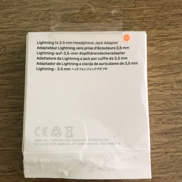 Lightning to Headphone Jack Adapter (Brand New) - Picture 2 of 3